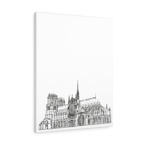 Notre Dame Paris-Canvas Gallery Wraps