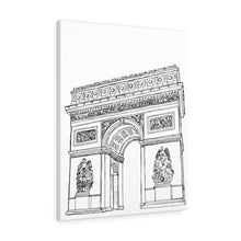 Load image into Gallery viewer, Arc de Triomphe-Canvas Gallery Wraps