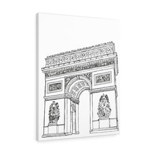 Arc de Triomphe-Canvas Gallery Wraps