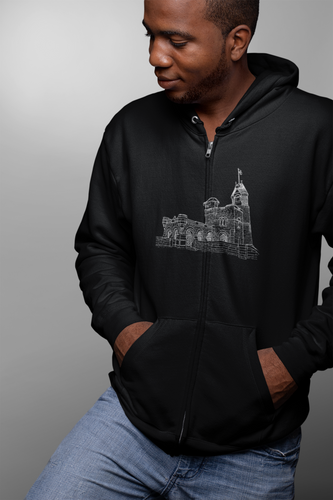 Belvedere Castle - Unisex Heavy Blend™ Full Zip Hooded Sweatshirt