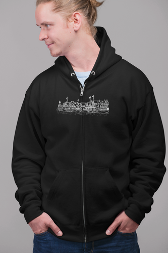 Boathouse Row - Unisex Heavy Blend™ Full Zip Hooded Sweatshirt