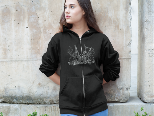 Carmo Convent - Unisex Heavy Blend™ Full Zip Hooded Sweatshirt