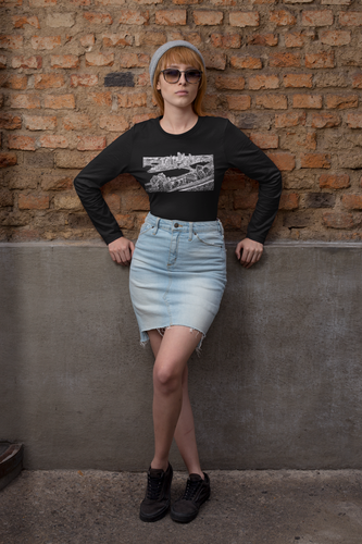 Pittsburgh Skyline - Unisex Jersey Long Sleeve Tee