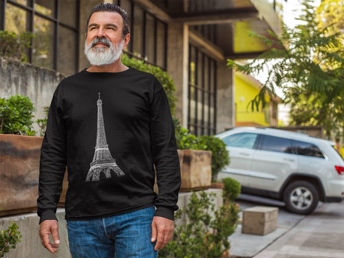 Eiffel Tower - Unisex Jersey Long Sleeve Tee