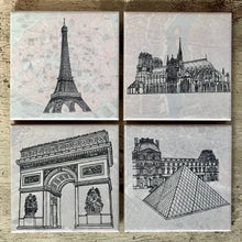 Load image into Gallery viewer, Paris Coaster Set