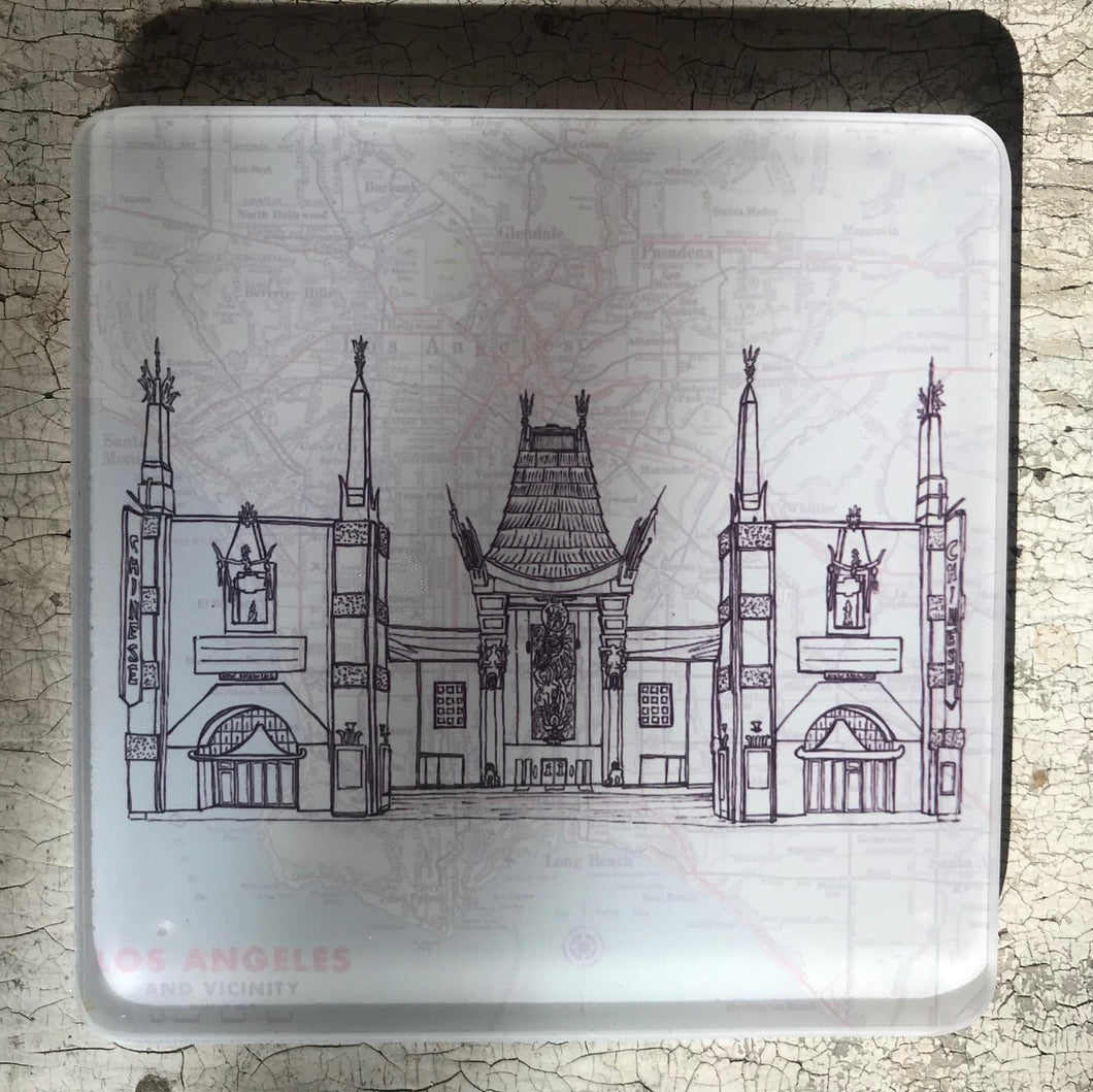Chinese Theatre - Glass Coaster