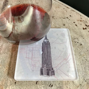Empire State Building - Glass Coaster