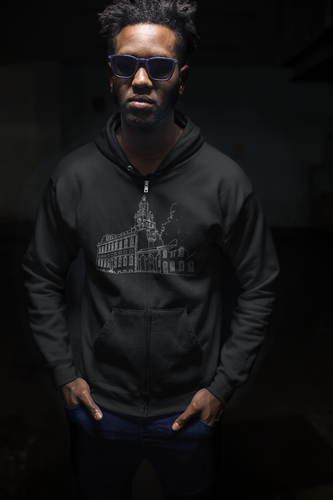 Independence Hall - Unisex Heavy Blend™ Full Zip Hooded Sweatshirt