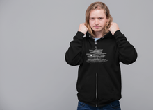 Load image into Gallery viewer, Kinkaku-ji Temple - Unisex Heavy Blend™ Full Zip Hooded Sweatshirt