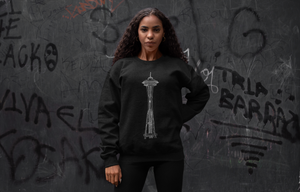 Space Needle - Unisex Heavy Blend™ Crewneck Sweatshirt