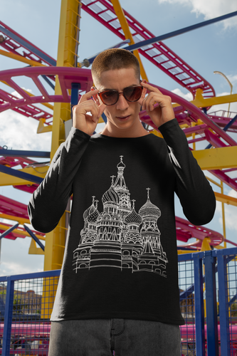 St. Basil's Cathedral-Unisex Jersey Long Sleeve Tee