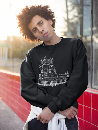 Torre de Belem - Unisex Heavy Blend™ Crewneck Sweatshirt