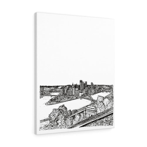 Duquesne Incline-Canvas Gallery Wraps