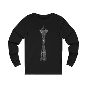 Space Needle - Unisex Jersey Long Sleeve Tee