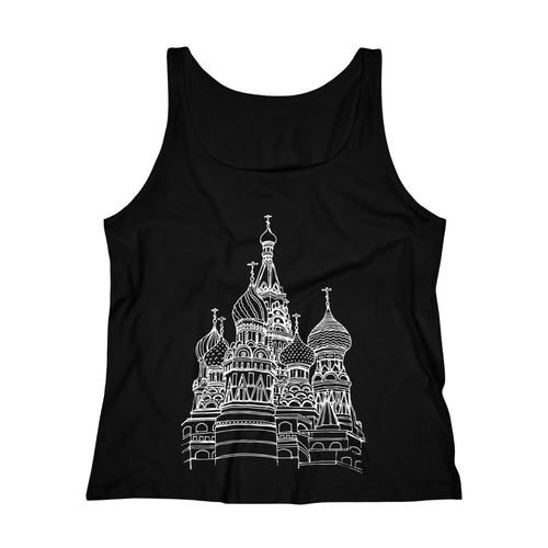 St. Basil's Cathedral - Women's Relaxed Jersey Tank Top