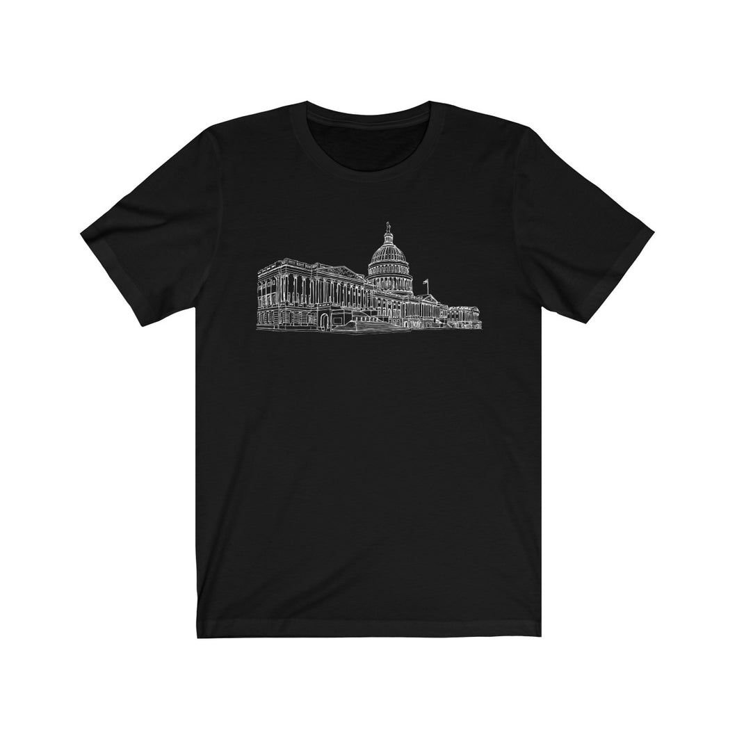 United States Capitol - Unisex Jersey Short Sleeve Tee