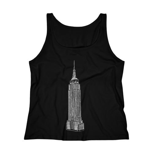 Empire State Building - Women's Relaxed Jersey Tank Top