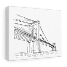 Load image into Gallery viewer, Brooklyn Bridge-Canvas Gallery Wraps