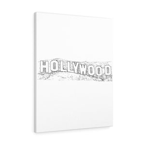 Hollywood Sign-Canvas Gallery Wraps