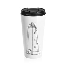 Load image into Gallery viewer, Sandy Hook Light - Stainless Steel Travel Mug