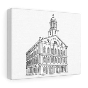 Faneuil Hall-Canvas Gallery Wraps