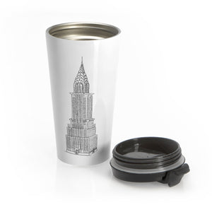 Chrysler Building - Stainless Steel Travel Mug