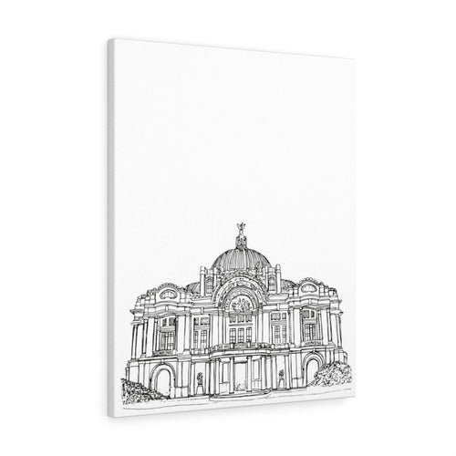 Palacio de Bellas Artes-Canvas Gallery Wraps