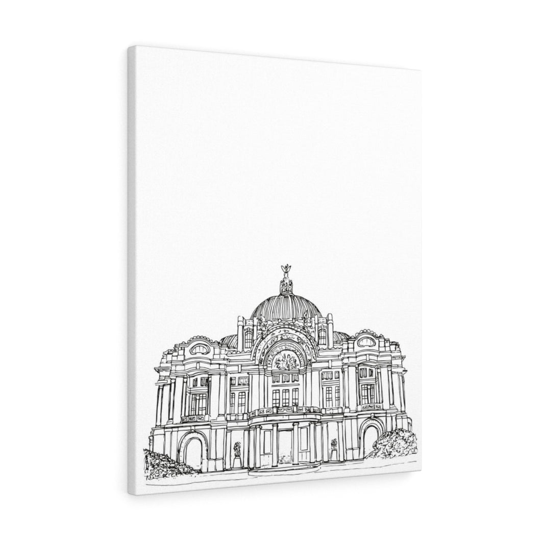 Palacio de Bellas Artes-Canvas Gallery Wraps