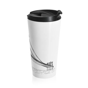 Brooklyn Bridge - Stainless Steel Travel Mug