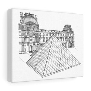 Louvre-Canvas Gallery Wraps