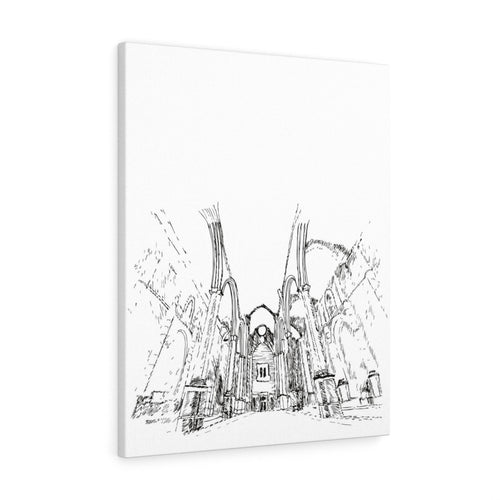 Carmo Convent-Canvas Gallery Wraps