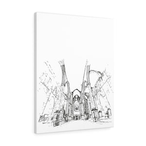 Carmo Convent-Canvas Gallery Wraps