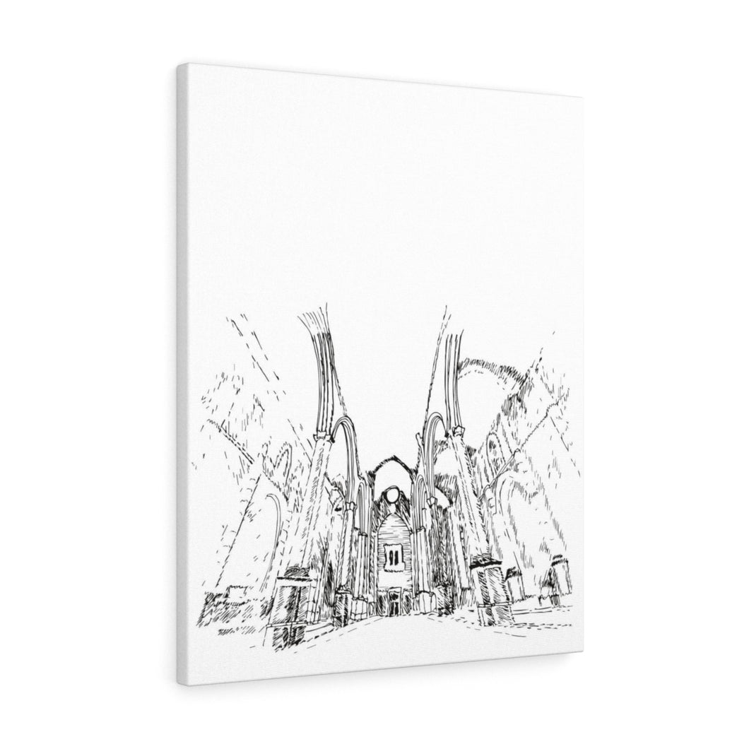 Carmo Convent-Canvas Gallery Wraps