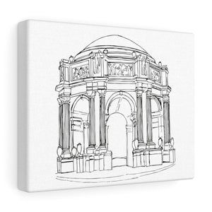 Palace of Fine Arts-Canvas Gallery Wraps