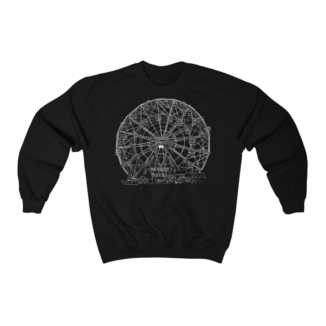 Wonder Wheel - Unisex Heavy Blend™ Crewneck Sweatshirt