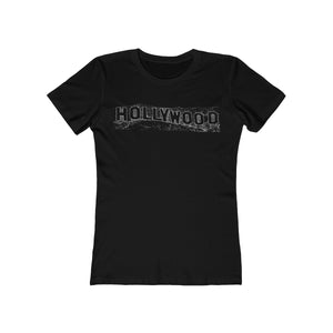Hollywood Sign - Women's The Boyfriend Tee