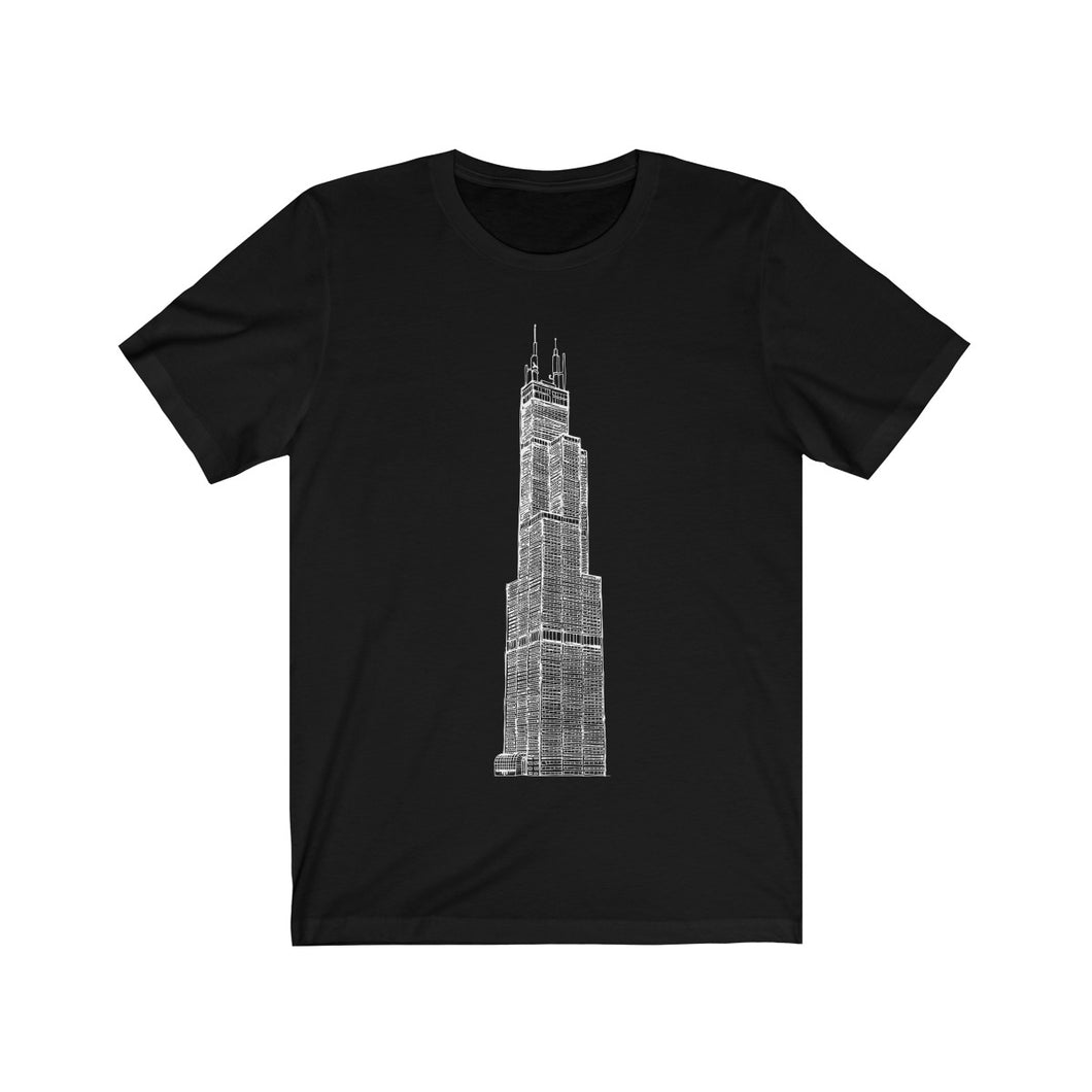 Willis Tower - Unisex Jersey Short Sleeve Tee