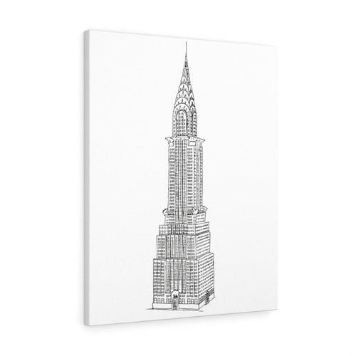 Chrysler Building-Canvas Gallery Wraps
