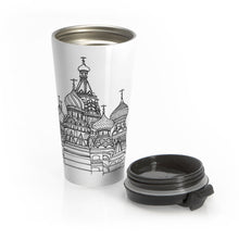 Load image into Gallery viewer, St. Basil&#39;s Cathedral - Stainless Steel Travel Mug