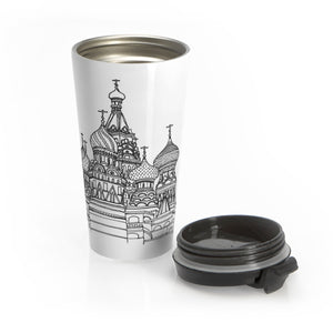 St. Basil's Cathedral - Stainless Steel Travel Mug