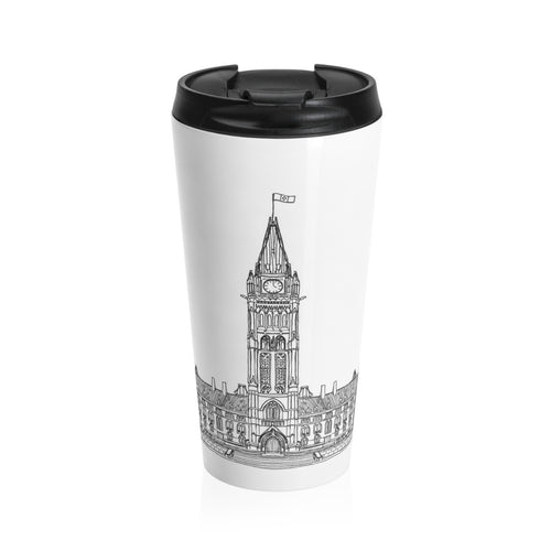 Centre Block - Stainless Steel Travel Mug