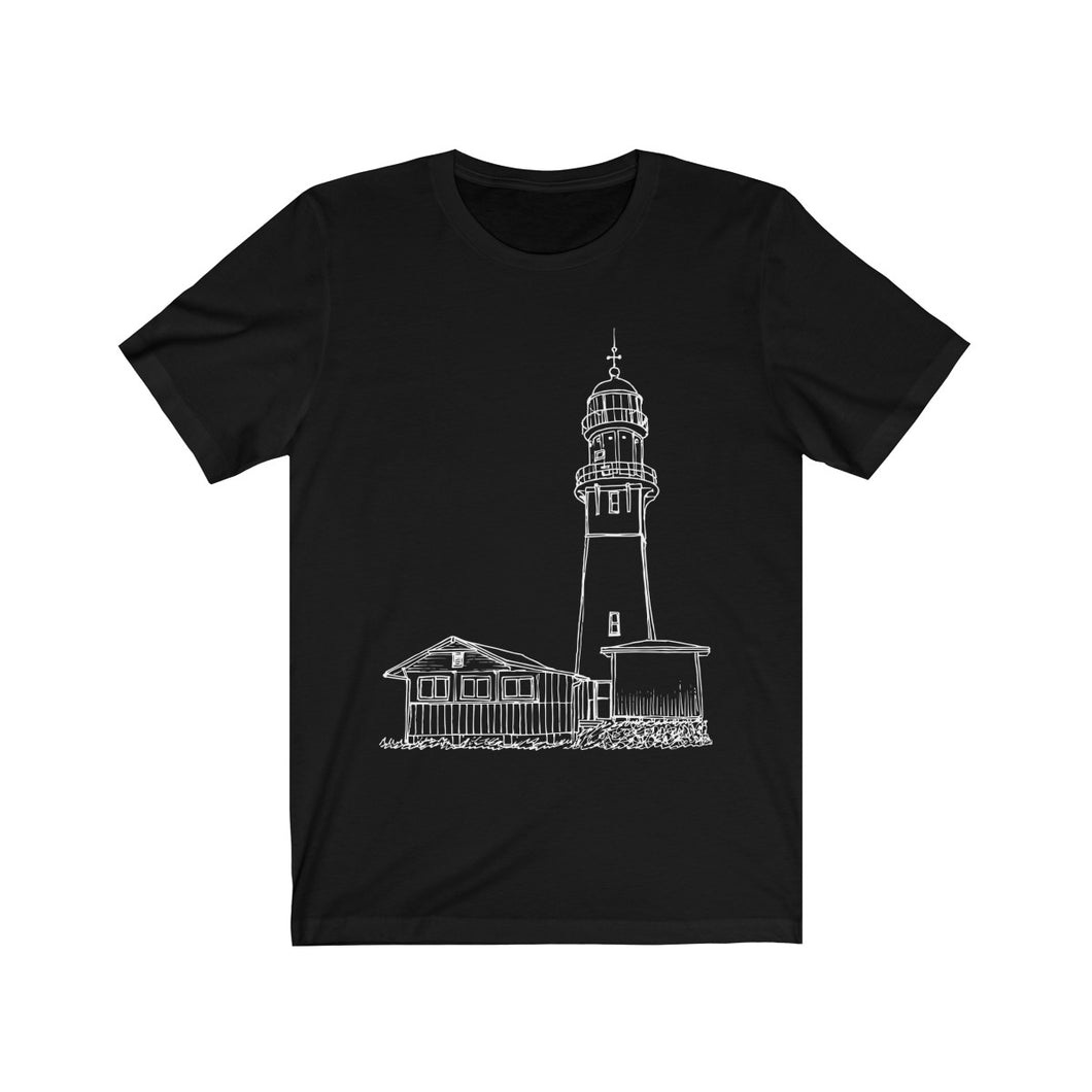 Diamond Head Lighthouse - Unisex Jersey Short Sleeve Tee