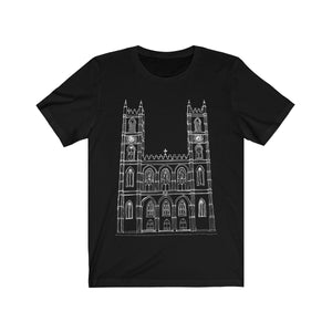Notre-Dame Basilica - Unisex Jersey Short Sleeve Tee