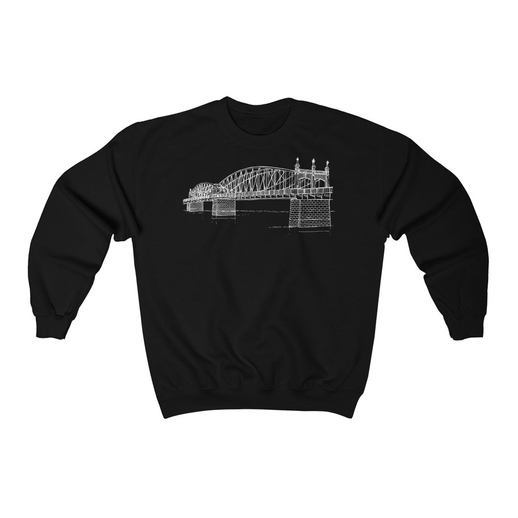 Smithfield Street Bridge - Unisex Heavy Blend™ Crewneck Sweatshirt