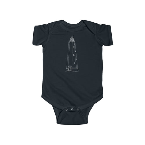 Sandy Hook Light - Infant Fine Jersey Bodysuit