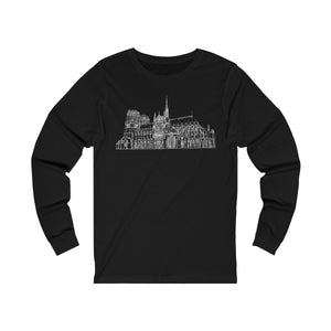 Notre Dame Cathedral - Unisex Jersey Long Sleeve Tee