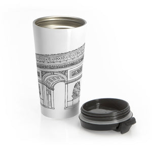 Arc de Triomphe - Stainless Steel Travel Mug