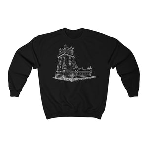 Torre de Belem - Unisex Heavy Blend™ Crewneck Sweatshirt