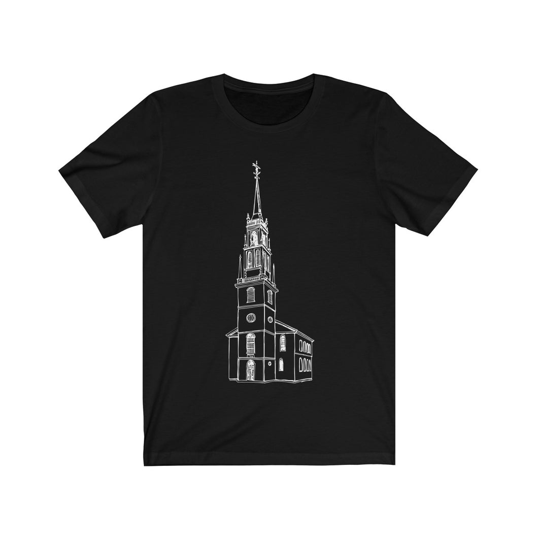 Old North Church - Unisex Jersey Short Sleeve Tee