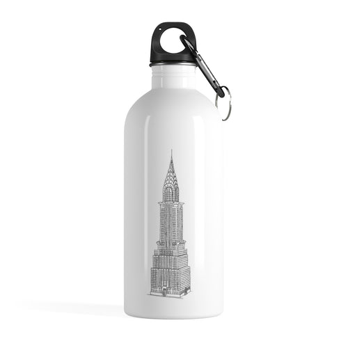 Chrysler Building - Stainless Steel Water Bottle